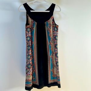 Single Dress, 100% silk, fully lined, shift dress,size Medium